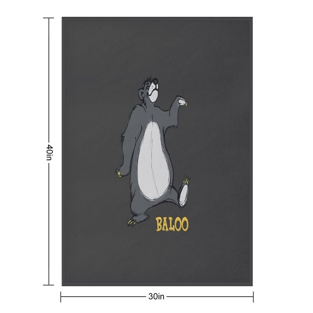 Baloo Plush Throw Blanket