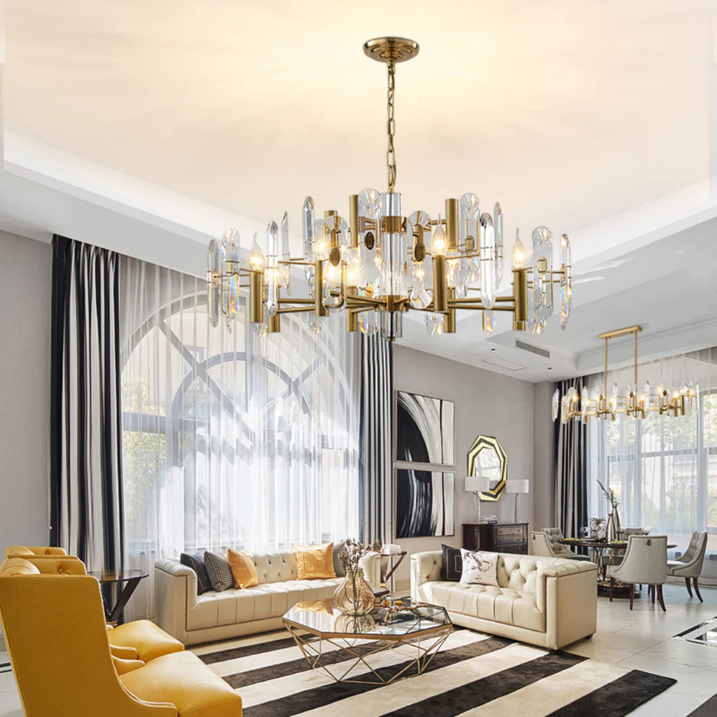 Bar Ceiling Bedroom Crystal Chandelier