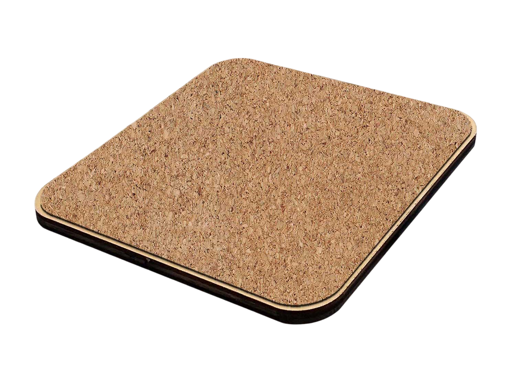 Polar Bear Wooden Cork Coasters Gift Set of 4 by Nature Wonders Nature Wildlife Decor  - 95400C-S4
